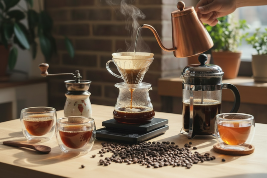 Coffee Pour over and French Press