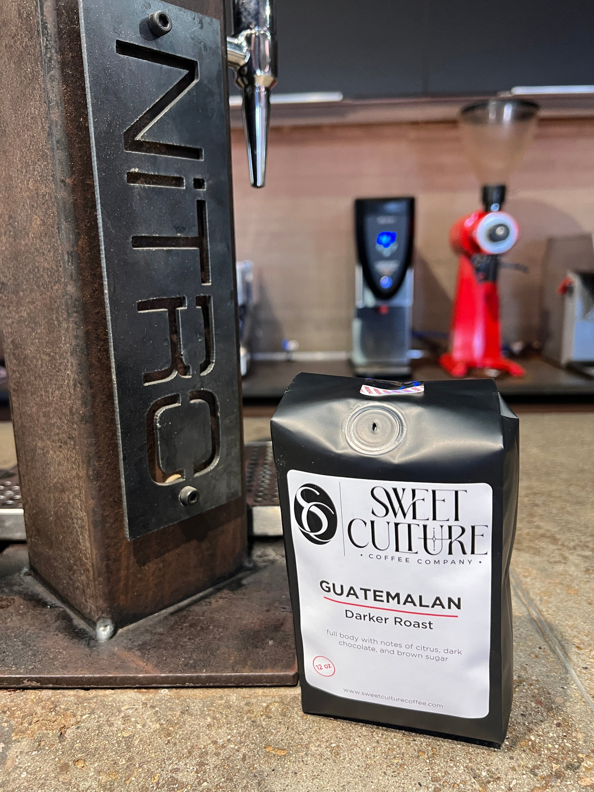 SweetCulture Guatemalan dark roast coffee