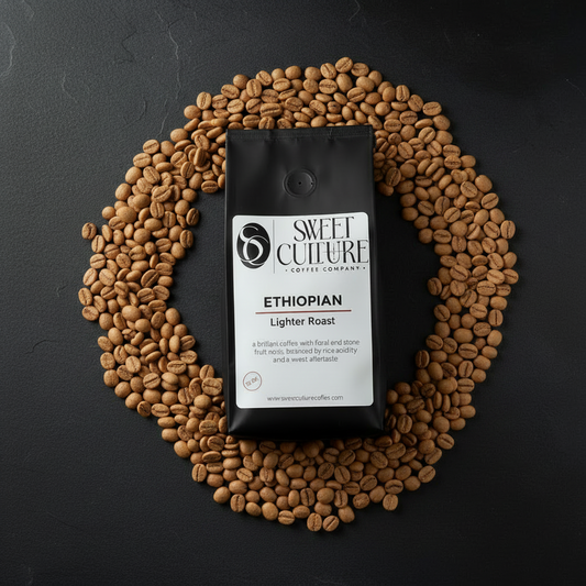 Ethiopian Coffee - 12oz - Lighter Roast