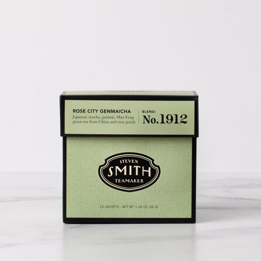 Rose City Genmaicha No. 1912 Green Tea Box by Steven Smith Teamaker