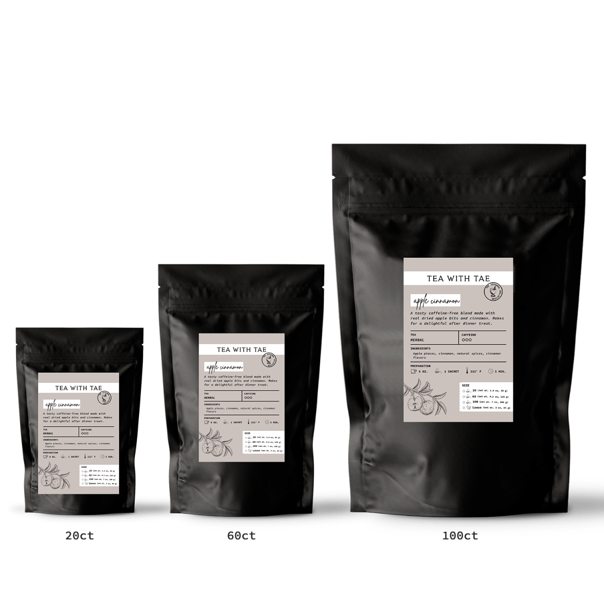 Apple Cinnamon Pouch