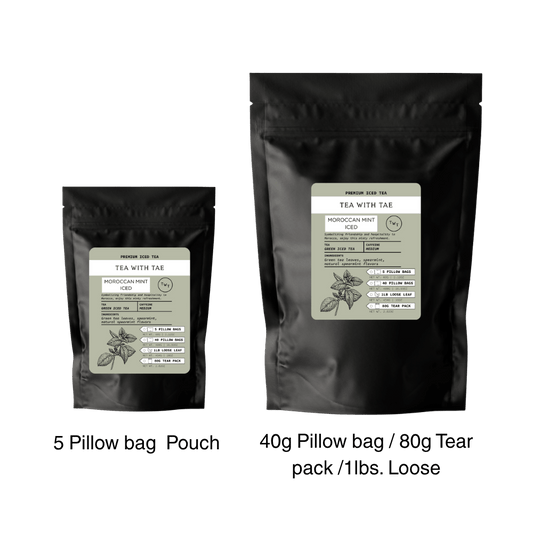 Moroccan Mint Green Iced Tea Pouch