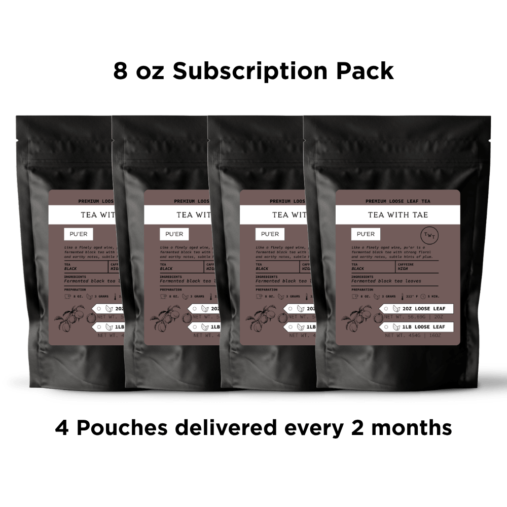 Pu'er Loose Leaf Tea Pouch (2oz. or 1lb.)